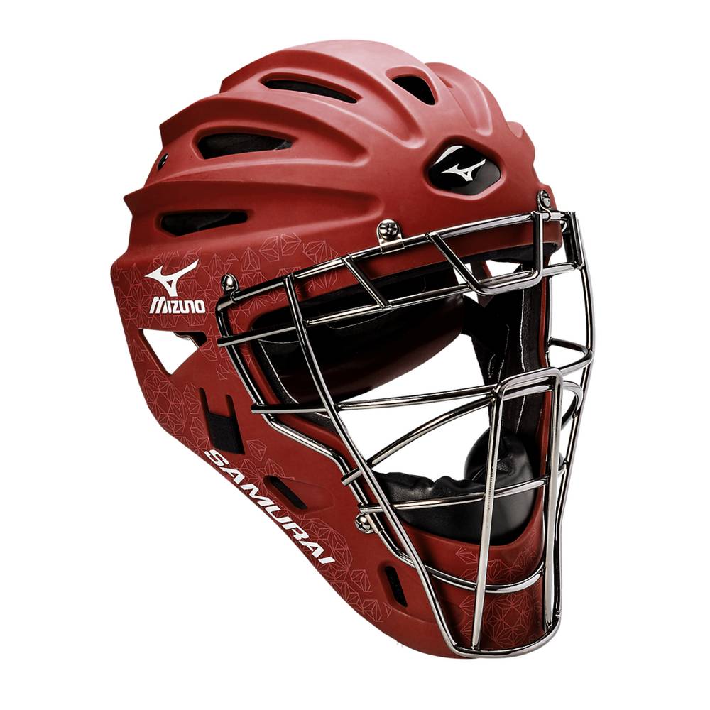 Damske Prilba Mizuno Samurai Fastpitch - G4 Softball Červené Vypredaj FLDZ79648